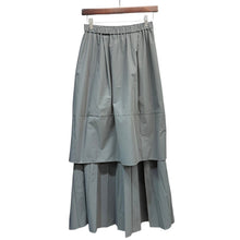 Lade das Bild in den Galerie-Viewer, nagonstans ナゴンスタンス 25SS layered skirt レイヤードスカート 470IS431-0831 M グレー 14792