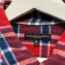 画像をギャラリービューアに読み込む, ENGINEERED GARMENTS エンジニアドガーメンツ 19AW work shirt twill plaid ネルシャツ チェックシャツ