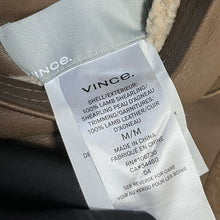 画像をギャラリービューアに読み込む, vince. ヴィンス リバーシブルムートンジャケット M ブラウン×ベージュ 89