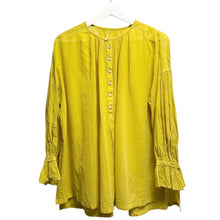 画像をギャラリービューアに読み込む, suzuki takayuki スズキタカユキ ギャザーブラウス プルオーバーシャツ A231-02 14009