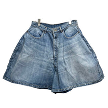 Load image into Gallery viewer, CLASS クラス 23SS 12oz DENIM AGING FINISH ビッグワイドデニムショートパンツ