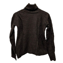 画像をギャラリービューアに読み込む, JUNYA WATANABE ジュンヤワタナベ 03AW ウール縮絨シワ加工ハイネックニットセーター AD2003 ブラウン 3498
