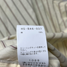 画像をギャラリービューアに読み込む, Yohji Yamamoto POUR HOMME ヨウジヤマモトプールオム 24SS DADA YOHJI PRINT SHIRT メッセージプリントストライプシャツ HS-B46-037
