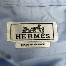 画像をギャラリービューアに読み込む, HERMES エルメス セリエボタンクラシックドレスシャツ