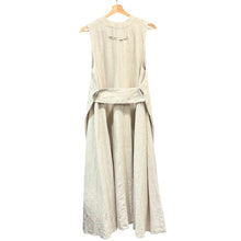 画像をギャラリービューアに読み込む, toogood トゥーグッド THE GARDENER DRESS リネンノースリーブドレスワンピース XS アイボリー 14593