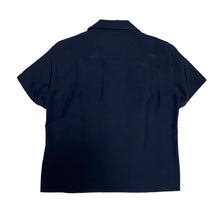 画像をギャラリービューアに読み込む, robe de chambre COMME des GARCONS ローブドシャンブル コムデギャルソン 01SS ラウンドカラープリーツ半袖シャツ RE-B005