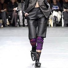 Load image into Gallery viewer, COMME des GARCONS コムデギャルソン 00AW スクエアトゥスタッズベルトレザーシューズ