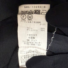 Load image into Gallery viewer, ADAM ET ROPE アダムエロペ NIKKE 2タックワイドスラックスパンツ GMS-13260-B ブラック 14026