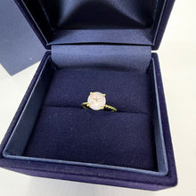 画像をギャラリービューアに読み込む, CADEAUX カドー 18Kリング ローズクオーツ RING127 13841