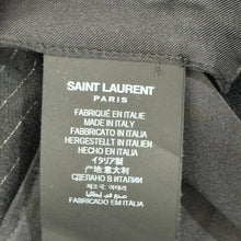 画像をギャラリービューアに読み込む, SAINT LAURENT PARIS by ANTHONY VACCARELLO サンローラパリ ピンストライプウールストレートワイドスラックスパンツ 700933 Y2F40 14282