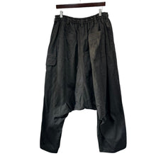Lade das Bild in den Galerie-Viewer, S'YTE by yohji yamamoto サイト ヨウジヤマモト PIGMENT PRINT RIPSTOP SAROUEL CARGO サルエルカーゴパンツ UM-P16-004 3 ブラック 15820