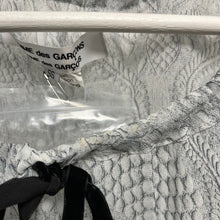 Load image into Gallery viewer, COMME des GARCONS COMME des GARCONS コムコム コムデギャルソン 07SS 断ち切りデザイン総柄シースルーワンピース