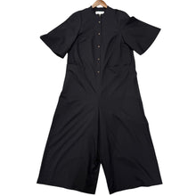 Load image into Gallery viewer, ENFOLD エンフォルド 21SS 半袖オールインワン ジャンプスーツ 300ES333-2090 38 ネイビー R14605