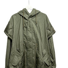 画像をギャラリービューアに読み込む, 77circa ナナナナサーカ 21AW circa make cutback military coat 再構築ミリタリーモッズコート F カーキ 3484