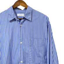 Load image into Gallery viewer, ADAM ET ROPE アダムエロペ オーバーサイズストライプシャツ 14352