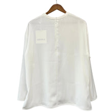 画像をギャラリービューアに読み込む, ENFOLD エンフォルド 25SS LONG SLEEVES SHIRT ロングスリーブシャツ 300IS230-0431 38 ホワイト 14803