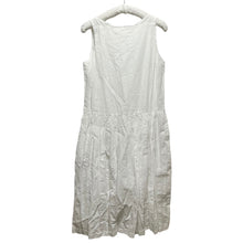 Lade das Bild in den Galerie-Viewer, CASEY CASEY ケイシーケイシー R VERGER V2 コットンリネンノースリーブギャザーワンピース 10FR219 タグ付き