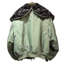 画像をギャラリービューアに読み込む, BALENCIAGA バレンシアガ 24AW bomber フェイクファーフーデッドボンバージャケット 814374TRO532840 14399