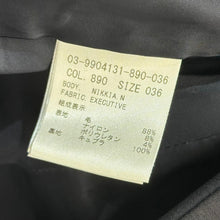 이미지를 갤러리 뷰어에 로드 , Theory luxe セオリーリュクス EXECUTIVE ノーカラージャケット ドレス スラックス 3点セットアップ ネイビー 14958