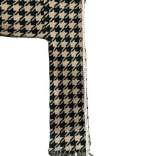 이미지를 갤러리 뷰어에 로드 , BOTT ボット 24AW HOUNDSTOOTH HOODED SCARF ハウンドトゥースフーデットスカーフ マフラー F ナチュラル 15426