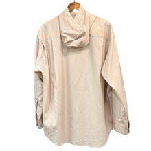Load image into Gallery viewer, OVERCOAT オーバーコート 23SS Dropped Shoulder Hoody Top ストライプフードシャツ S23T011-NKWS 1 ピンク 15308