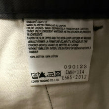 이미지를 갤러리 뷰어에 로드 , MARGARET HOWELL×EDWIN マーガレットハウエル エドウィン コットンクロップドパンツ 578-143901 14044