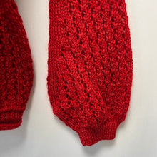 Load image into Gallery viewer, JUNYA WATANABE ジュンヤワタナベ 20AW スタッズデザインウールモヘヤニットセーター JF-N016 S レッド 3474
