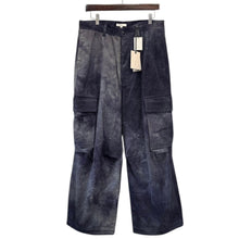将图片加载到图库查看器,kontor コントール 25AW Corduroy wide cargo pant 籠染加工コーデュロイワイドカーゴパンツ KON-PT05253 2 ネイビー 15135
