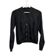 이미지를 갤러리 뷰어에 로드 , COMME des GARCONS コムデギャルソン 04AW パイルラインデザインカーディガン GN-N013 AD2004