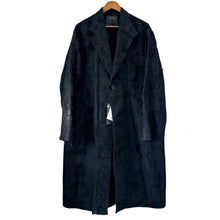 Lade das Bild in den Galerie-Viewer, S'YTE by yohji yamamoto サイト ヨウジヤマモト COTTON BOTANICAL SHEER JACQUARD ONE-BUTTON LONG COAT ボタニカルコート 2 ブラック 15832