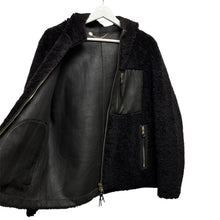 画像をギャラリービューアに読み込む, TOMORROWLAND トゥモローランド 20AW DENIM ムートンフーデッドブルゾン ジャケット パーカー MADE IN ITALY