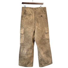 将图片加载到图库查看器,kontor コントール 25AW Corduroy wide cargo pant 籠染加工コーデュロイワイドカーゴパンツ KON-PT05253 2 ベージュ 15136