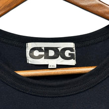 画像をギャラリービューアに読み込む, CDG by COMME des GARCONS コムデギャルソン ロゴプリントTシャツ SZ-T029 XXL ブラック 15531