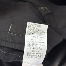 画像をギャラリービューアに読み込む, S'YTE by yohji yamamoto サイト ヨウジヤマモト 7oz TWO-TONE DENIM 5POCKET WIDE PANTS ワイドデニムパンツ UT-P20-002 2 ブラック 14821