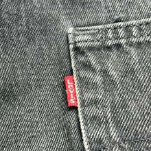 Load image into Gallery viewer, Levi's リーバイス UK製 501 ブラックデニムパンツ W31 L32 15581