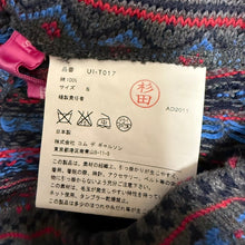 이미지를 갤러리 뷰어에 로드 , JUNYA WATANABE MAN PINK ジュンヤワタナベピンク 12SS フェアアイル柄ニットパンツ レギンス UI-T017 13881