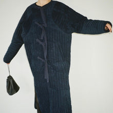 Load image into Gallery viewer, little suzie リトルスージー 22AW Velvet Quilt Gambeson Long Coat ベロアキルティング中綿ロングコート LS24333J 13964