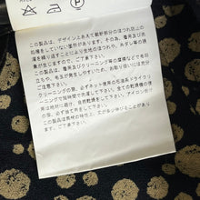 画像をギャラリービューアに読み込む, JUNYA WATANABE ジュンヤワタナベ ドット柄カットオフデザインスカート AD2002 M ネイビー 3481