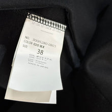 이미지를 갤러리 뷰어에 로드 , ENFOLD エンフォルド 25SS SQUARE BOX PULLOVER スクエアボックスカットソー 300IS280-0801 38 ブラック R14645