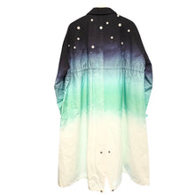 画像をギャラリービューアに読み込む, ha | za | ma ハザマ 2022PC 見えないものを見ようとして見上げた夜空のモッズコート 14164