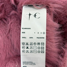 画像をギャラリービューアに読み込む, THUG CLUB サグクラブ 24AW ZIP KNIT シャギーファージップアップパーカー TC24KN1002 14298