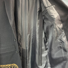 画像をギャラリービューアに読み込む, S'YTE by yohji yamamoto サイト ヨウジヤマモト COMPRESSED JERSEY ETHNIC EMBROIDERED JACKET ウール刺繍ジャケット UV-J09-103 14236