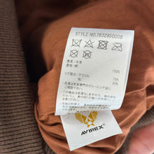 Load image into Gallery viewer, AVIREX7522 アヴィレックスナナゴーニーニー A-2 レザージャケット 7832950008 14733