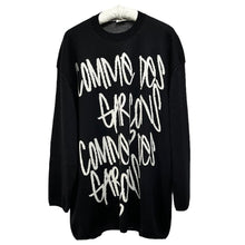 Lade das Bild in den Galerie-Viewer, COMME des GARCONS コムデギャルソン 22SS ロゴジャガードオーバーサイズニットセーター GI-N017