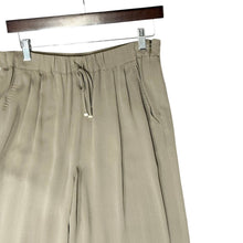 이미지를 갤러리 뷰어에 로드 , MaxMara マックスマーラ タックデザインシルクイージーワイドストレートパンツ 14468
