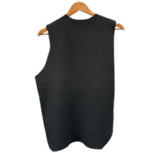 画像をギャラリービューアに読み込む, nagonstans ナゴンスタンス 25AW pocket vest ポケットニットベスト 470IA870-1561 M ブラック 15261
