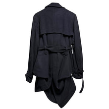 Load image into Gallery viewer, MARINA YEE マリナイー M.Y.IMPER LIMITED EDITION U SIT ON IT Trench Coat ウールトレンチコート 14142
