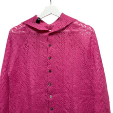 Load image into Gallery viewer, JUNYA WATANABE ジュンヤワタナベ 05AW かぎ編みニットカーディガン JP-N027 14212