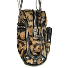 이미지를 갤러리 뷰어에 로드 , Alexander Wang アレキサンダーワン Brenda ブレンダ レオパード柄カメラバッグ ショルダーバッグ イエロー 14914