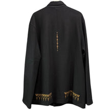 Load image into Gallery viewer, S'YTE by yohji yamamoto サイト ヨウジヤマモト COMPRESSED JERSEY ETHNIC EMBROIDERED BLOUSON エスニック刺繍オーバーサイズシャツジャケット UV-Y12-103 14248